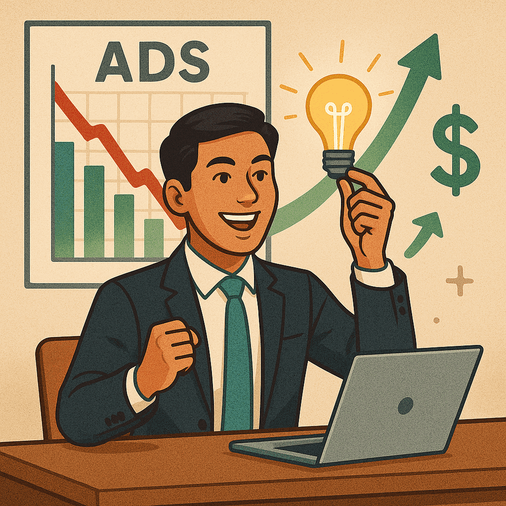 Ilustrasi solusi digital marketing yang terintegrasi